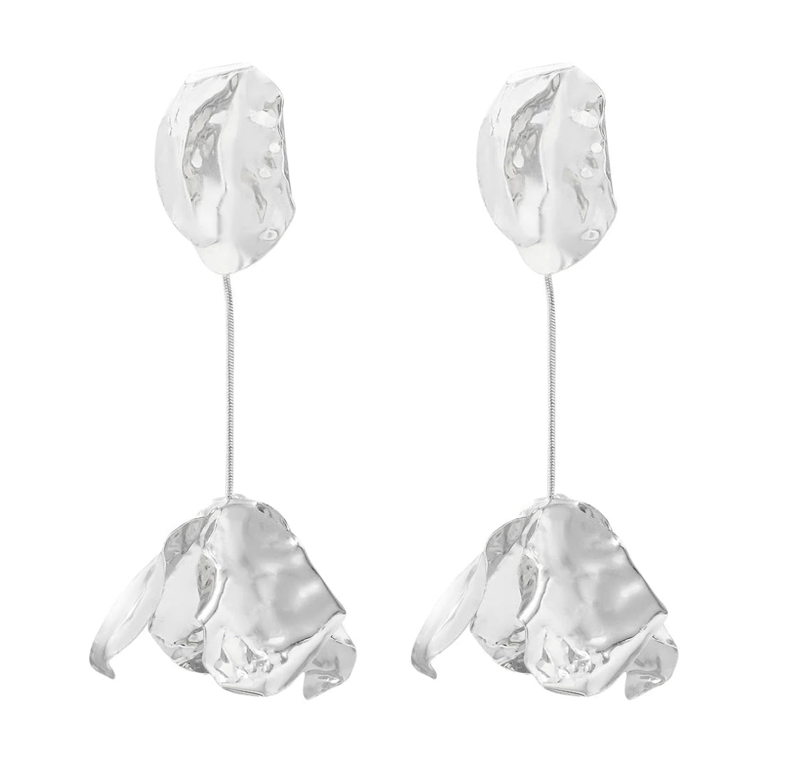 Flower earrings